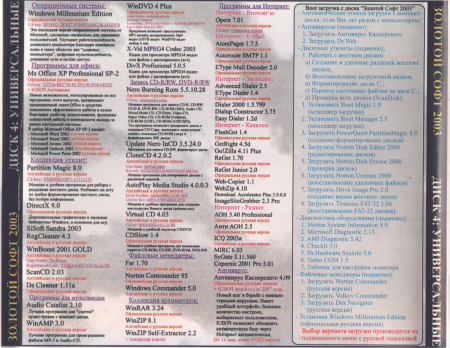 Золотой софт 2003 - Универсальные 4